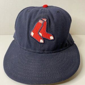 New Era Navy and Red Cap